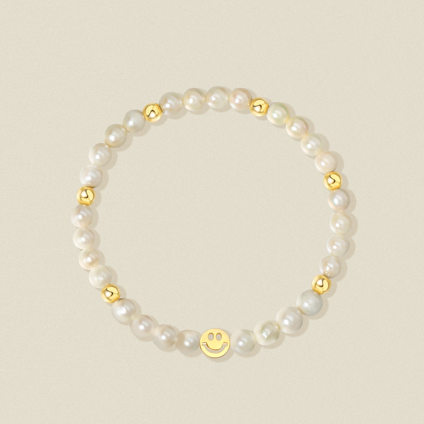 Smiley Pearl bracelet