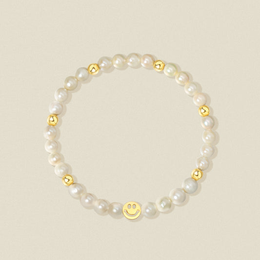 Smiley Pearl bracelet