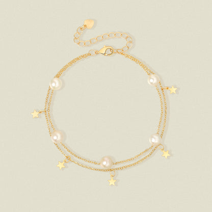 Cosmic Pearl Bracelet