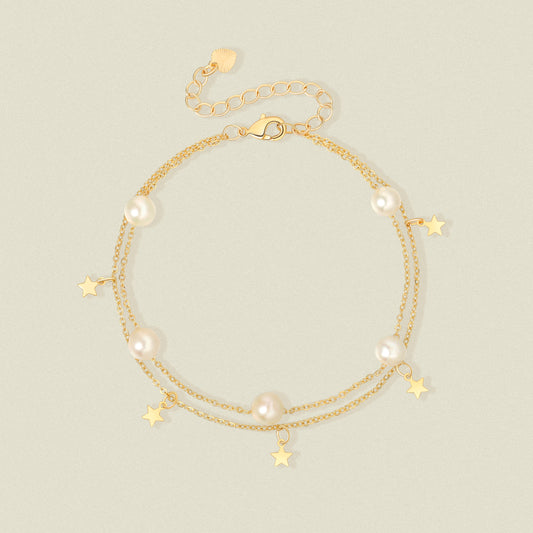 Cosmic Pearl Bracelet